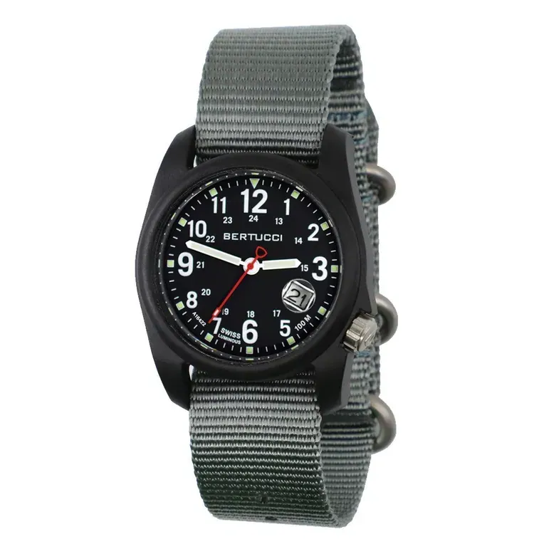 Bertucci DX3 Special Edition 10 Year Anniversary Watch with Vintage Drab Strap #11201