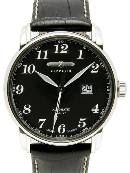 Graf Zeppelin Swiss ETA Automatic, Big Date Watch with Sapphire Crystal #7652-2