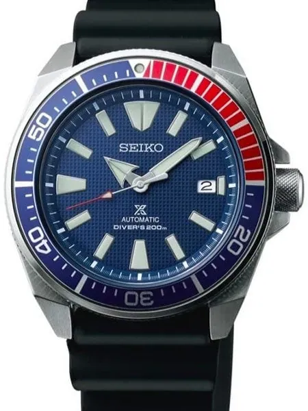 Customized Seiko Samurai Automatic Dive Watch #SRPB53