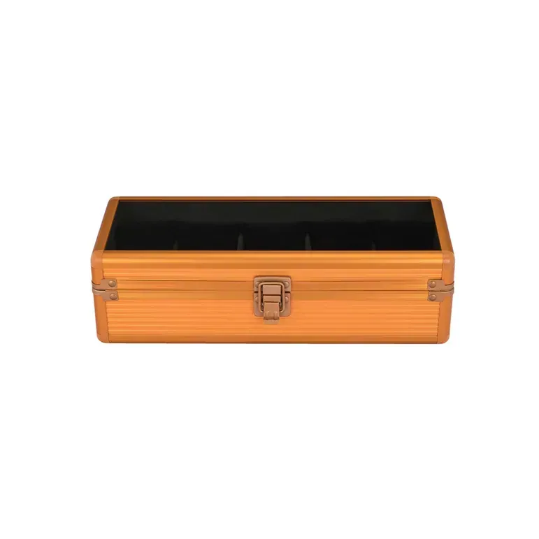 Mainspring Soldado 5 Slot Watch Case in Tiger Orange #MS-CBOX2-03