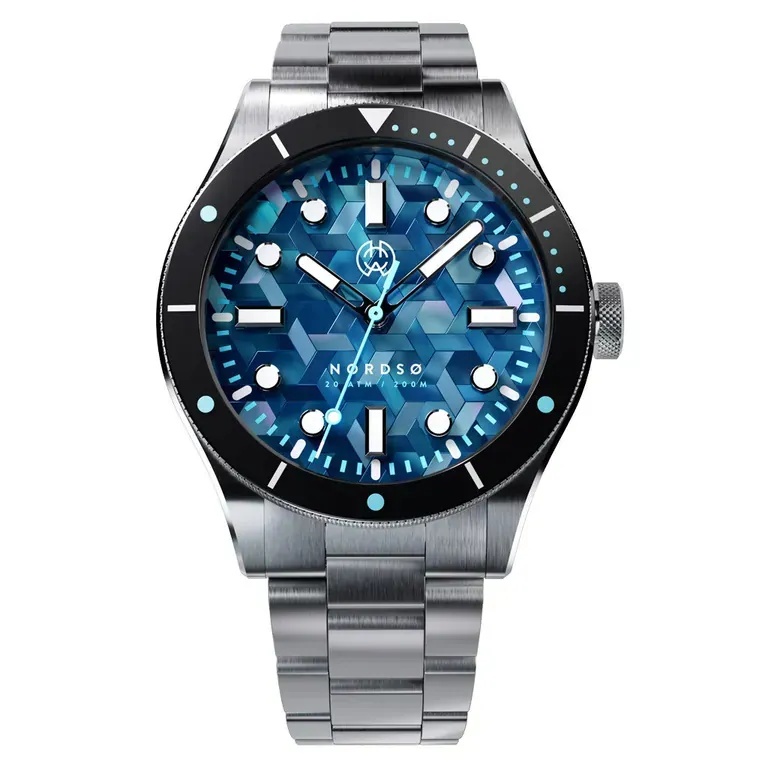Henry Archer Nordso Terra Automatic Watch with Enceladus Dial #HAC-NOR-ENC-3LI