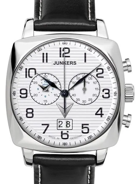 Junkers 1st Atlantic Flight East-West, Big Date Chronograph Watch #6486-1
