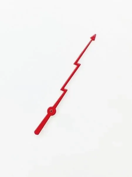 Red Lightning Bolt Seconds Hand For Seiko Seiko SKX007, SKX009, SKX011, SKX173, SNZF17 (series) and SNZH55 (series) watches #H05