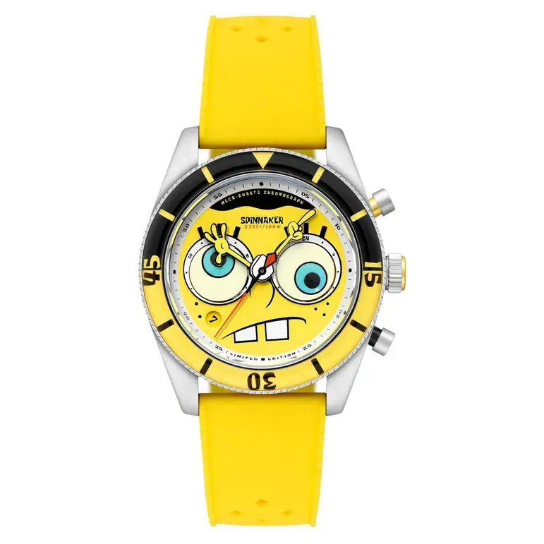 Spinnaker Fleuss Chronograph SpongeBob SquarePants Eyedial Limited Edition #SP-5154-01