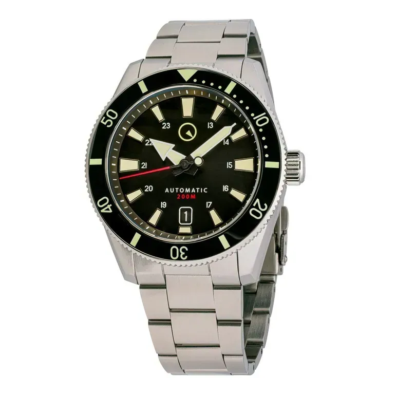 Islander Southold 42mm Automatic Dive Watch with Black Dial #ISL-114