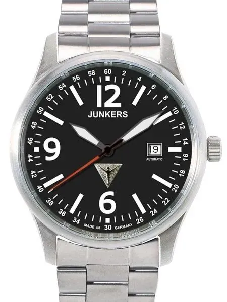 Junkers G-38 Titanium Swiss ETA Automatic Watch with Sapphire Crystal #6272M-2