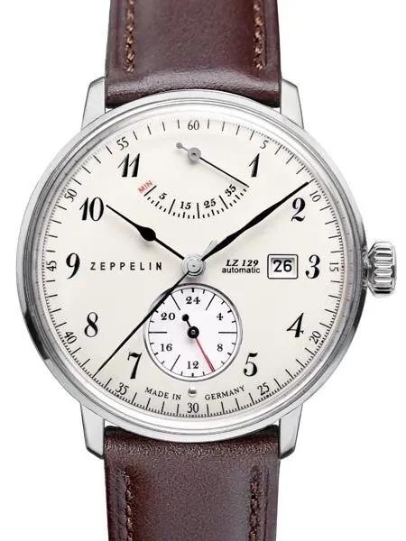 SCRATCH AND DENT - Graf Zeppelin LZ129 Hindenburg Automatic Watch with Power Reserve #7060-4-SND