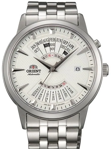 Scratch and Dent - Orient Multi-Calendar Automatic Watch with 42mm Stainless Steel  Case #EU0A003W