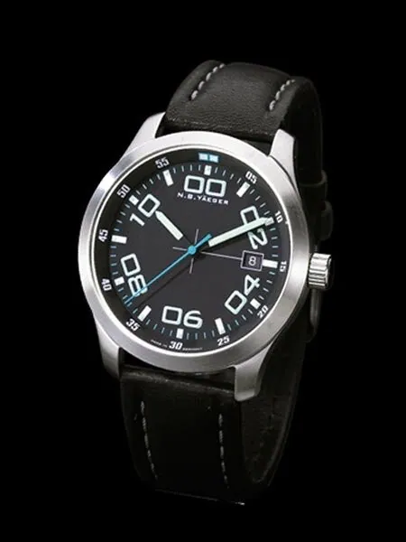 NB Yaeger Swiss Automatic Pilot Watch with Sapphire Crystal #DELTA-C1
