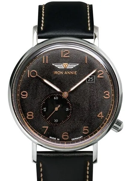 Iron Annie Amazonas Impression Swiss Quartz Dress Watch with Small Seconds, Date #5934-2