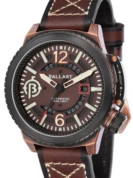 Ballast Trafalgar Automatic Watch with Unique Bezel System #BL-3133-07