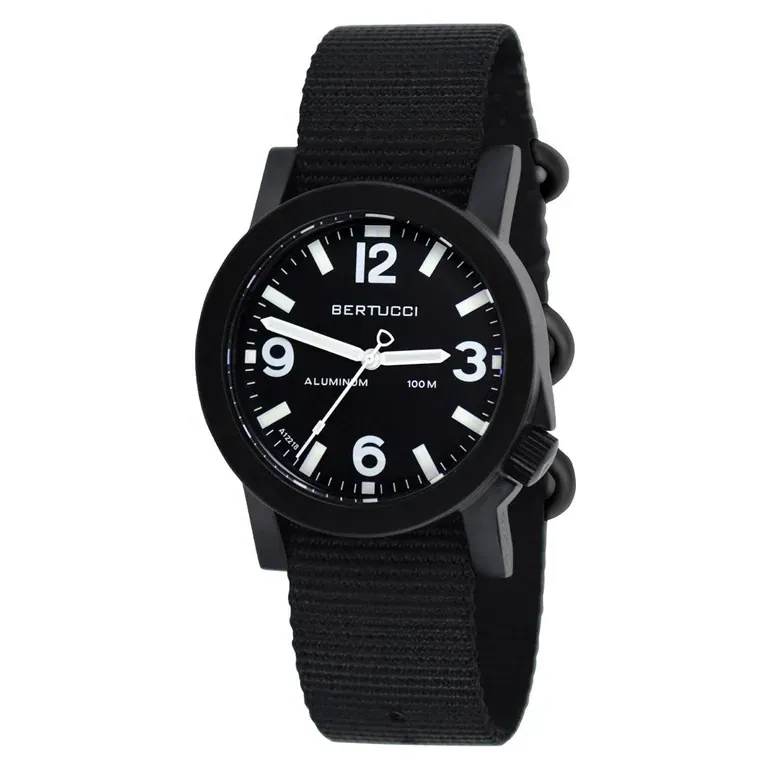 Bertucci Experior Anodized Aluminum Unibody Watch with Nylon Strap #16500