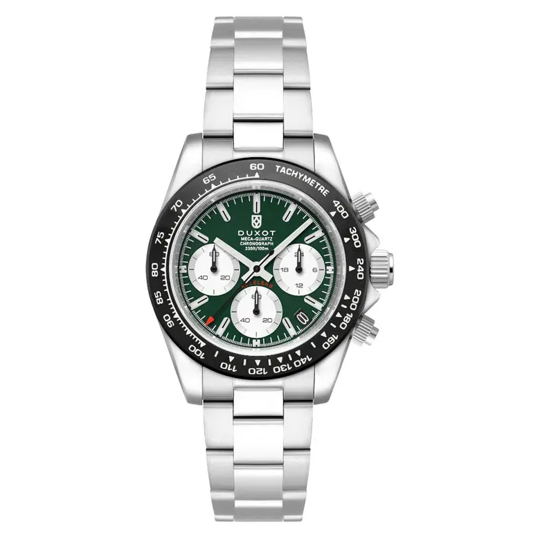 Duxot Accelero Chronograph with Jade Green Dial #DX-2065-55