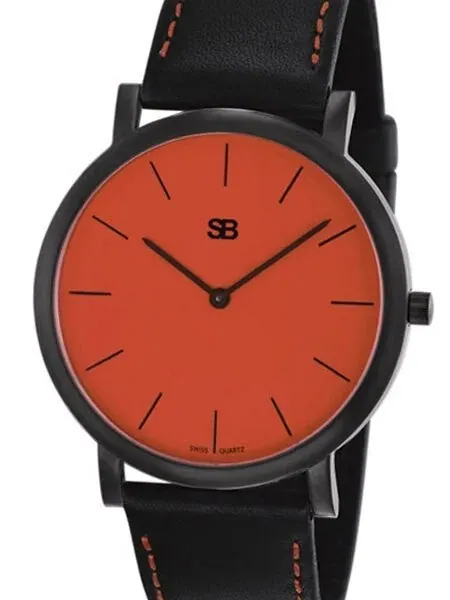 SB Ultra-Thin Swiss Quartz Dress Watch with Sapphire Crystal #SOB1008