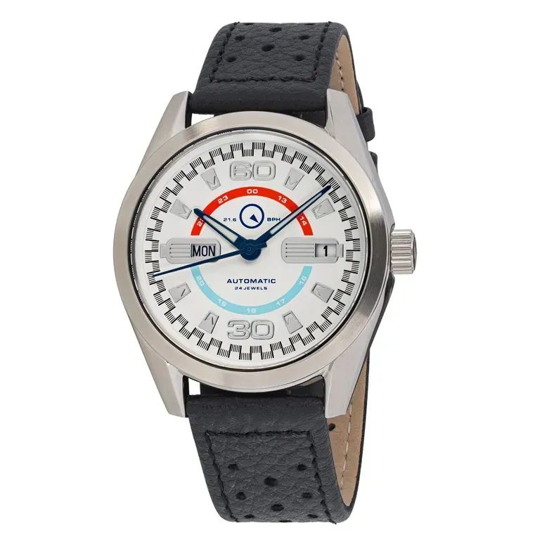 Islander DPA Automatic Watch with Red, White and Blue Dial #ISL-135