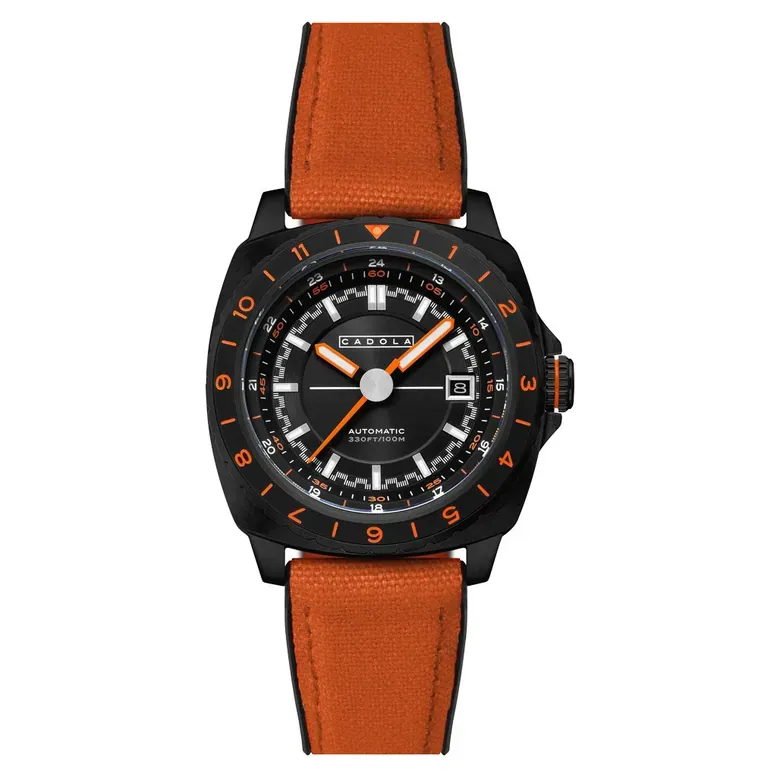 Cadola Overdrive Automatic Watch in Rev Black #CD-1063-07