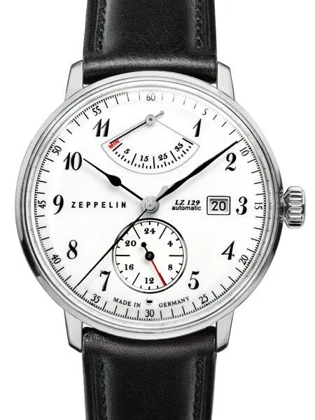 Graf Zeppelin LZ129 Hindenburg Automatic Watch with Power Reserve #7060-1