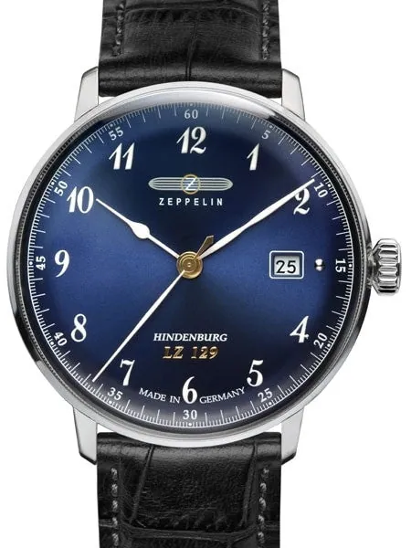 Graf Zeppelin LZ129 Hindenburg Series Swiss Quartz Dress Watch #7046-3