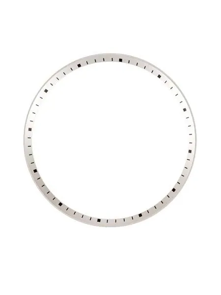 Silver Chapter Ring for Seiko SKX007, SKX009, SKX011 Watches #R01