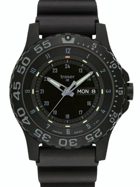 Traser Shade Military Watch with 45mm Case and Sapphire Crystal #104207