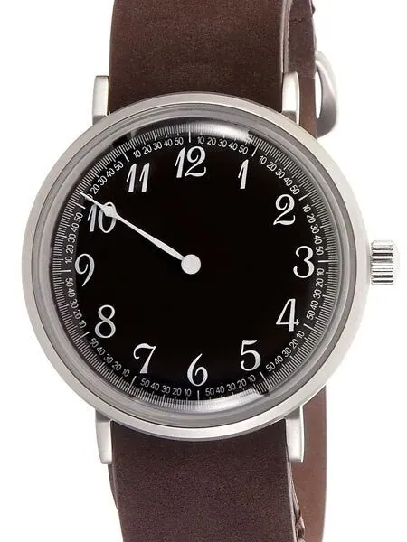 Scratch and Dent - Red Star Solo, Hand Wind Mechanical Watch with Thick Dome Crystal #7982G-B