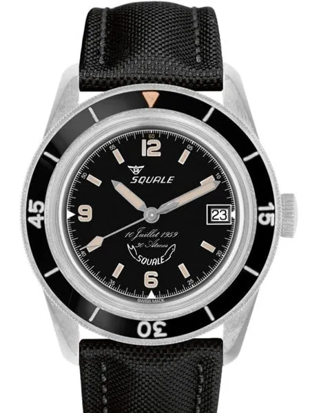 Squale Special Limited-Edition 60-Year Anniversary 300-Meter Swiss Dive Watch #60-Anniv-LE