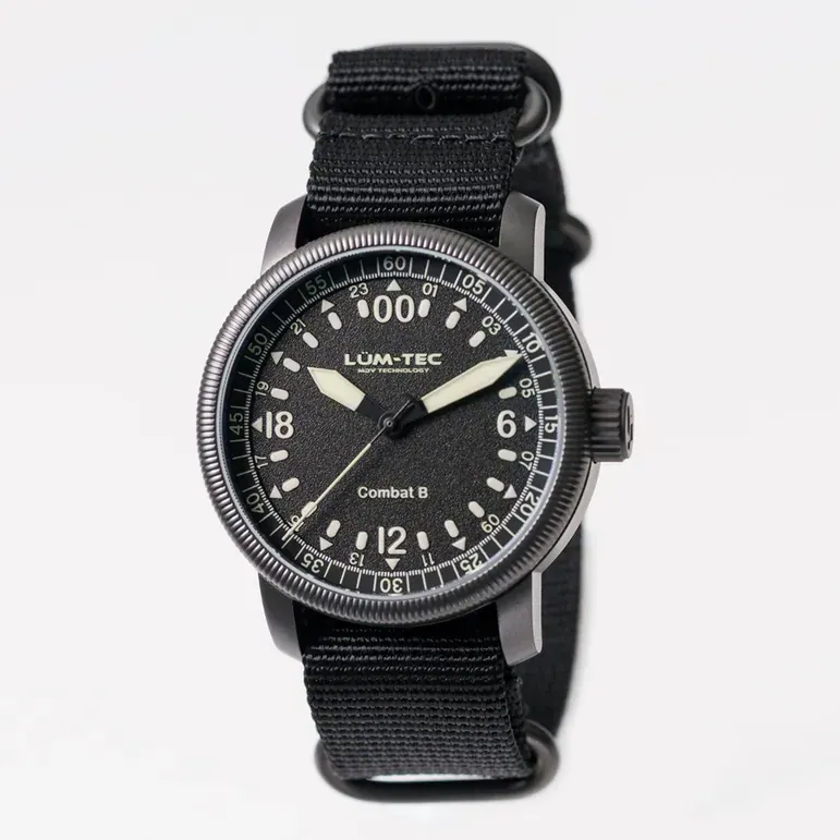 Lum-Tec Combat B54 Watch with 24 Hour Dial #Combat-B54