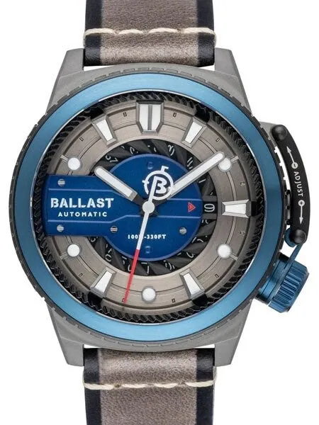 Ballast Trafalgar Automatic Watch with Titanium Case and Unique Bezel System #BL-3135-01