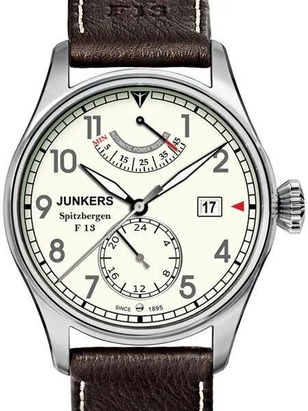 Junkers Spitzbergen F13, Power Resverve Automatic, Luminous Dial, Sapphire Crystal #6160-5