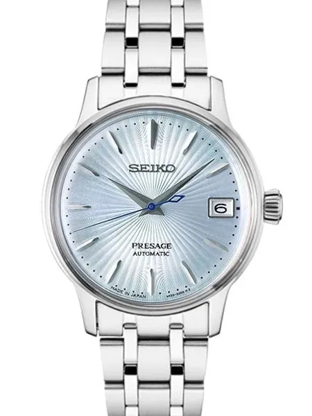 Ladies Seiko Presage "Cocktail Time" Automatic Dress Watch with 33.8mm Case #SRP841