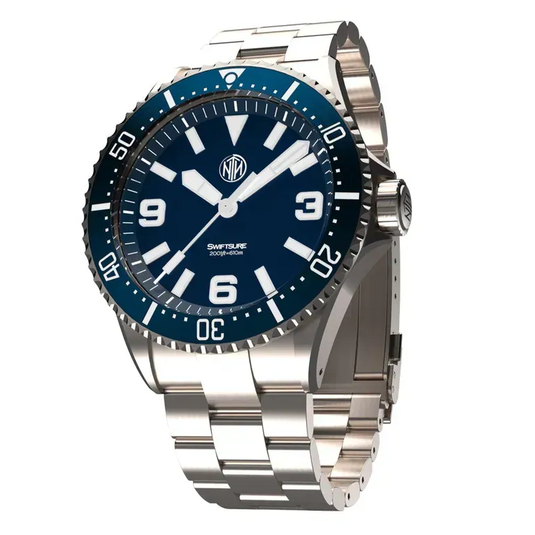 NTH Swiftsure 610-Meter Hi-Beat Automatic Dive Watch with Blue Dial #WW-2K1-SESN