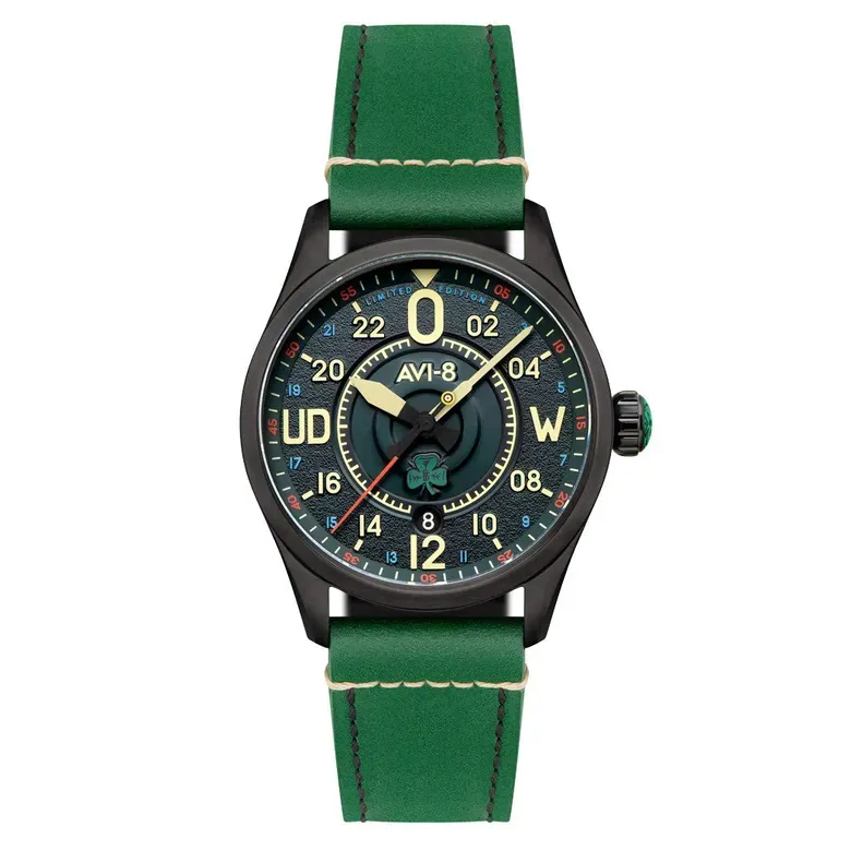 AVI-8 Spitfire Smith 24 Hour Automatic Paddy LE Watch #AV-4154-01