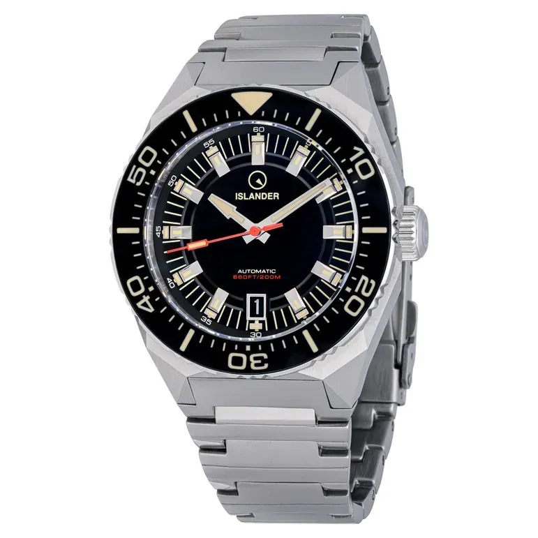 Islander Kings Point Dive Watch with Raven Black Dial #ISL-268