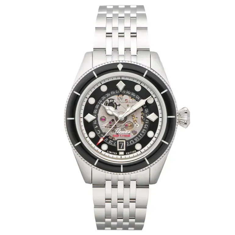 Spinnaker Fleuss Automatic Marlborough Ltd Edition with Storm Black Dial #SP-5116-11