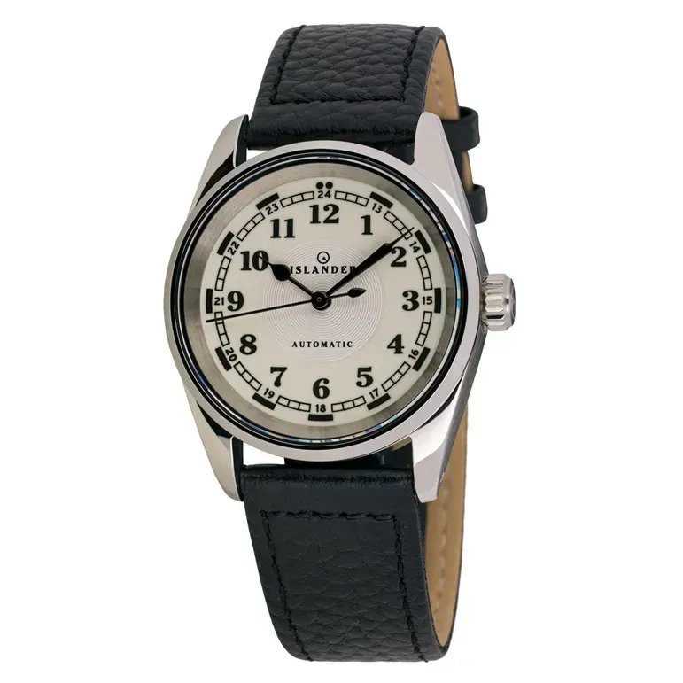 Islander Penn Automatic Railroad Watch with Lume Dial #ISL-170