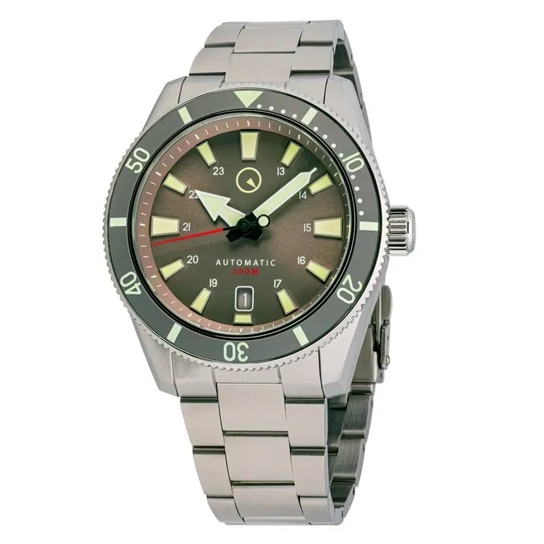 Islander Southold 42mm Automatic Dive Watch with Grey Dial #ISL-118