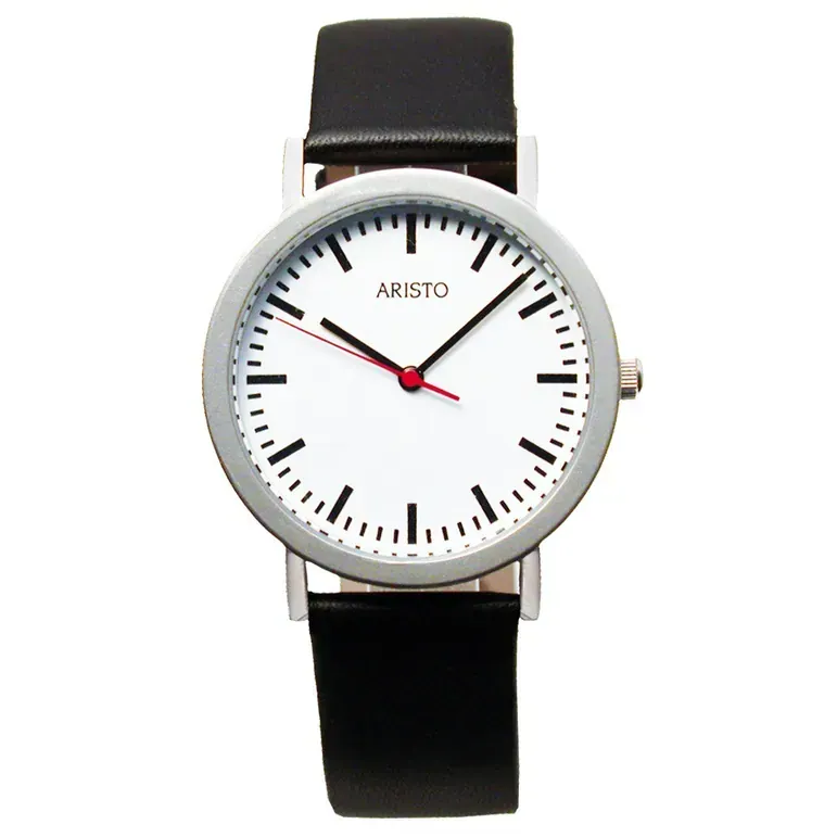 Aristo 36mm Bauhaus Railroad Watch #3H03