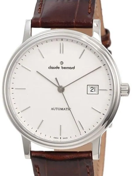 Claude Bernard Swiss Made ETA Automatic Dress Watch #80084-3-AIN