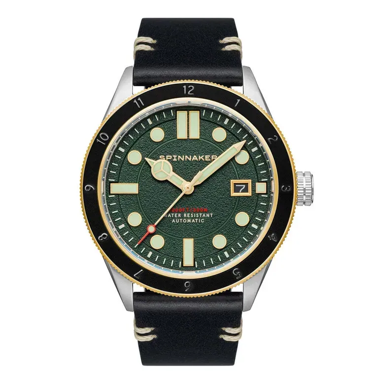 Spinnaker Cahill 300 Forest Green Automatic Watch with Green Dial #SP-5096-03