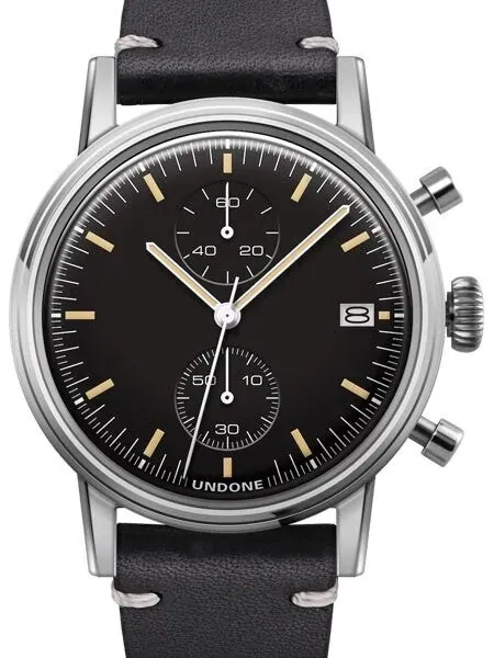 Undone Speedy Two-Eye, MechaQuartz Chronograph with 60-Minute Stopwatch #Speedy