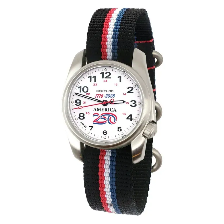 Bertucci A-1S America 250 White Dial Watch #10025
