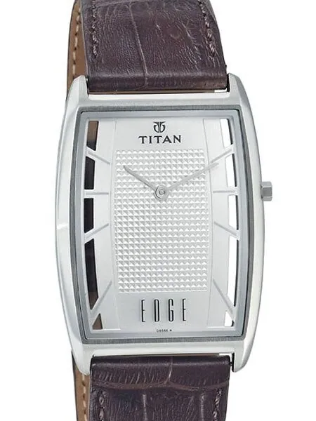 Titan Edge Dress Watch with Precision Quartz Movement and Sapphire Crystal #1575SL01