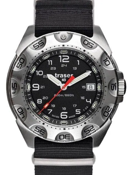 Traser Survivor Military Watch with Green Tritium Illumination and Sapphire Crystal #105470