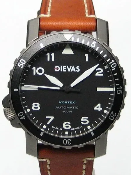 DIEVAS German Made Vortex Tactical Watch with Swiss ETA, Hirsch Liberty Strap 1