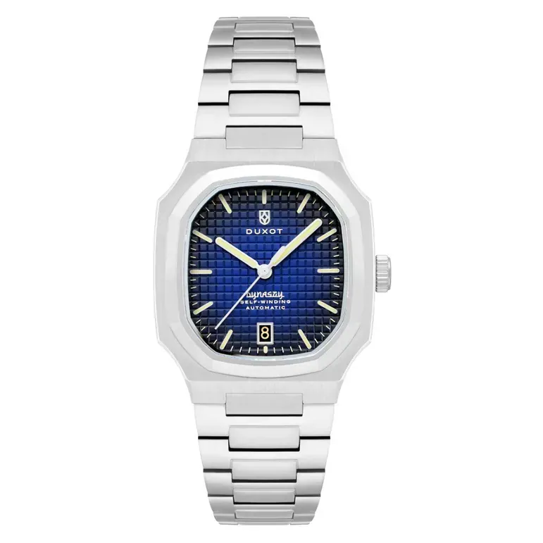 Duxot Colmar Automatic with Rare Blue Dial #DX-2069-33