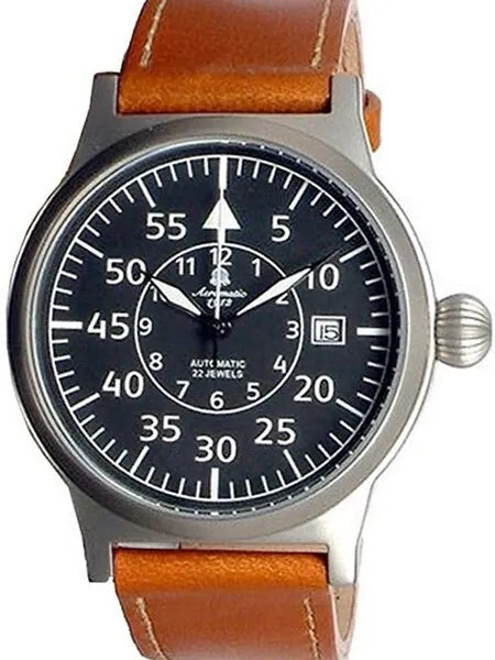 Aeromatic 1912 Beobachter Aviator Automatic Watch with Onion Crown #A1143