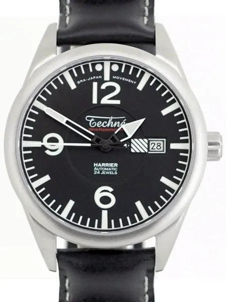 Techne Automatic 41mm Harrier Aviator Watch with Anti-Reflective Sapphire Crystal  #363.051