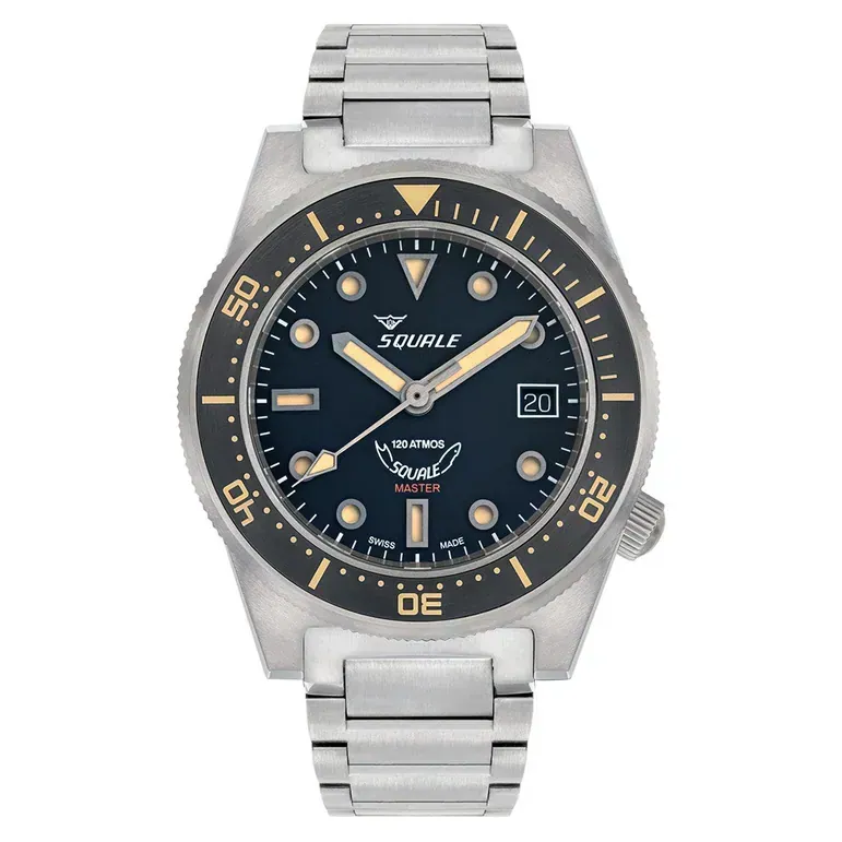 Squale Master Titanium 120 ATM 65th Anniversary Watch #MASTIBKBK.TI20