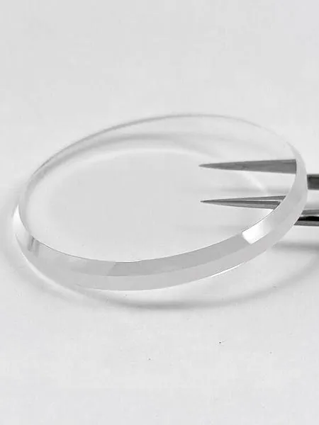 Flat Sapphire Crystal to replace OEM Hardlex on SKX007, 009 #007-Flat