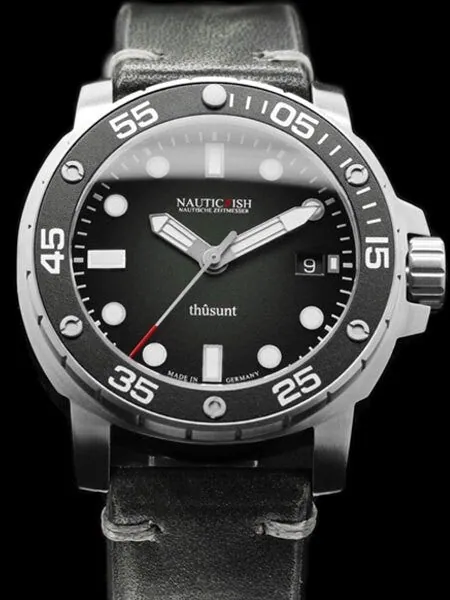 Nauticfish German Made 1000 Meter Automatic Pro Divers Watch with AR Sapphire Crystal #Thusunt-swarz